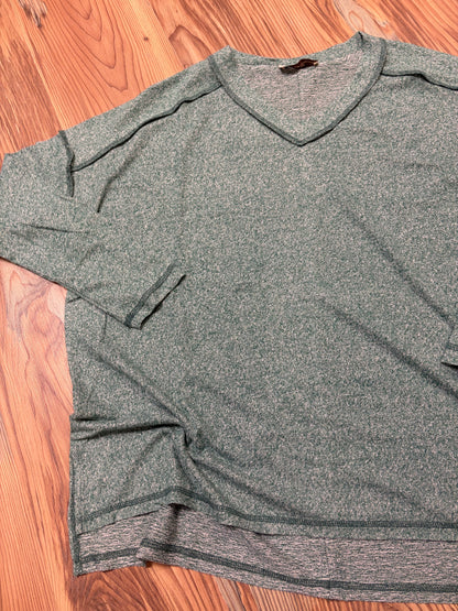 Hunter Green Softy Hacci Long Sleeve