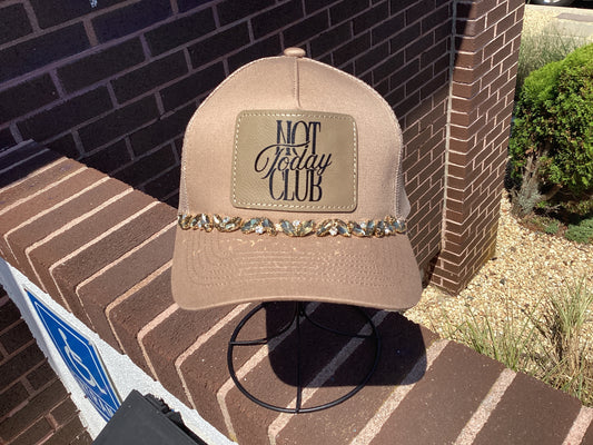 Not Today Glitz Hat