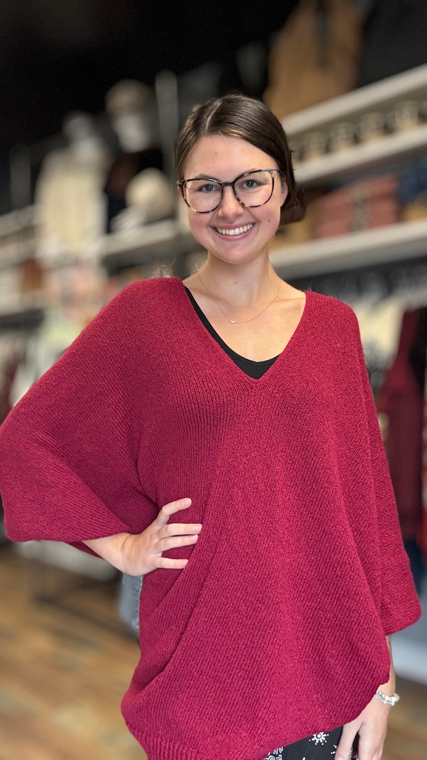 Reversible Raz Cran Knit
