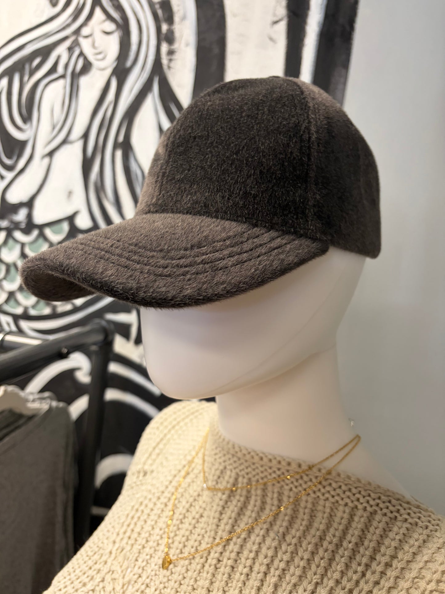 Black Softy Cap