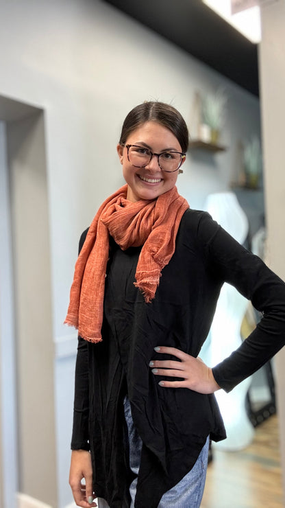 Rust Muted Scarf