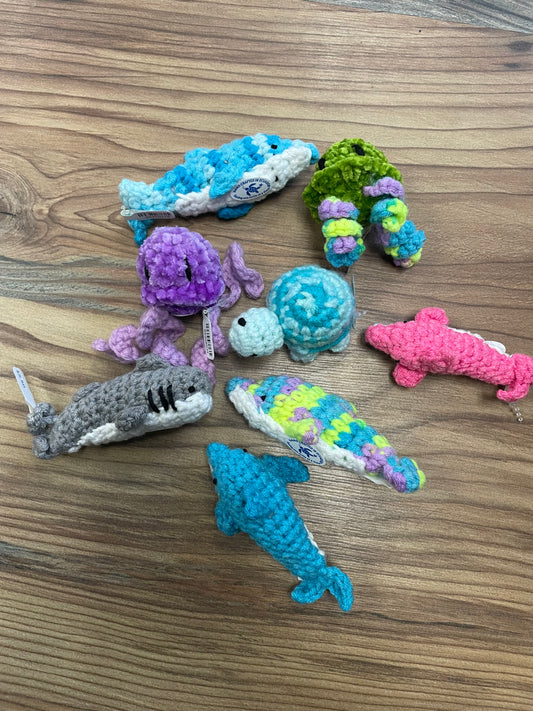 Mini Crocheted Sea Creatures