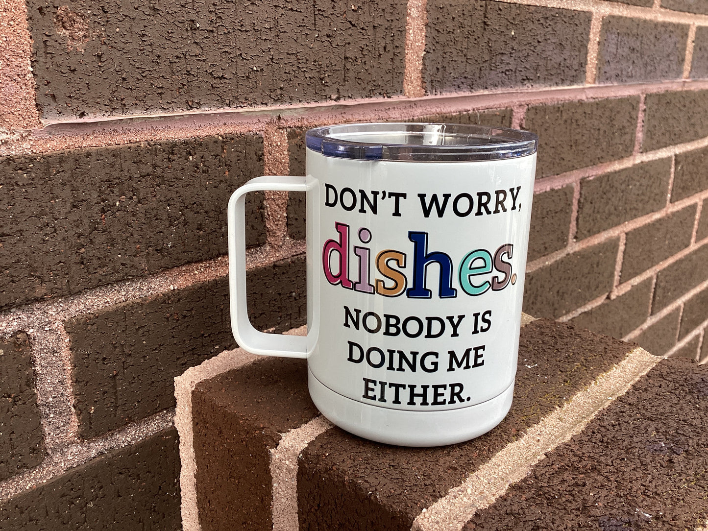 Dishes Travel Tumbler