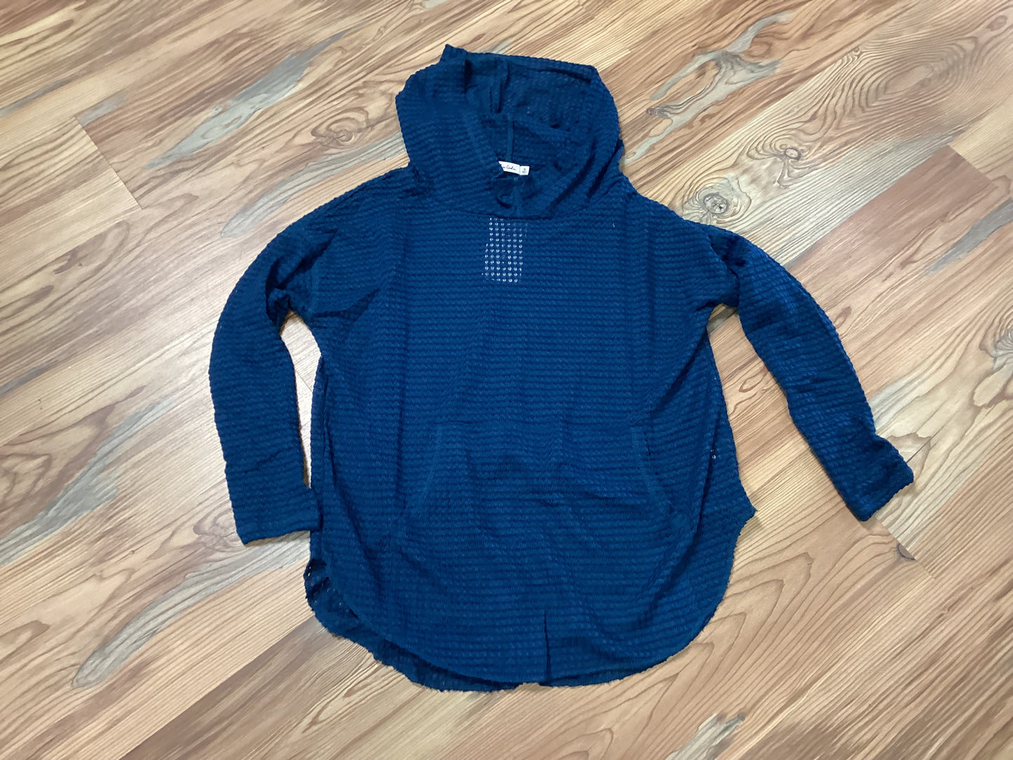 Dark Teal Waffle Hoodie