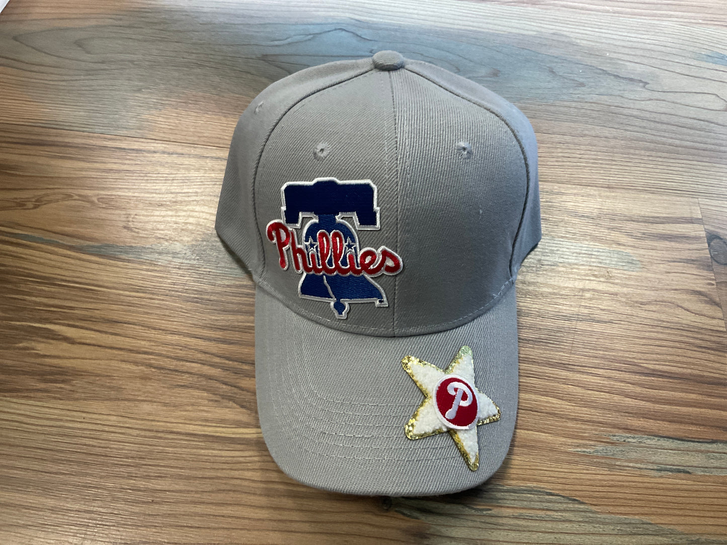 Grey Custom Baseball Team Cap