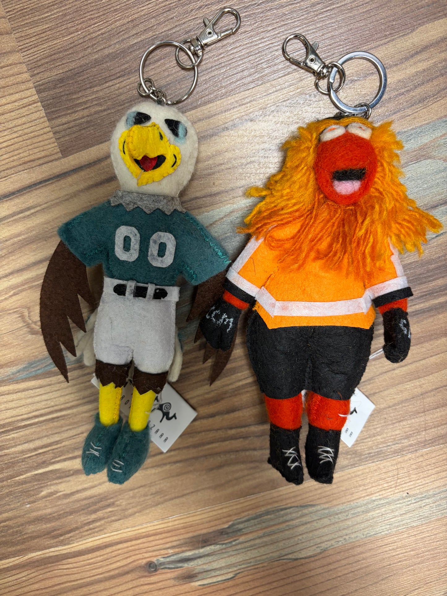 Team Mascot Bag Charms