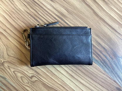 Black Bobbie Bifold Carabiner Wallet