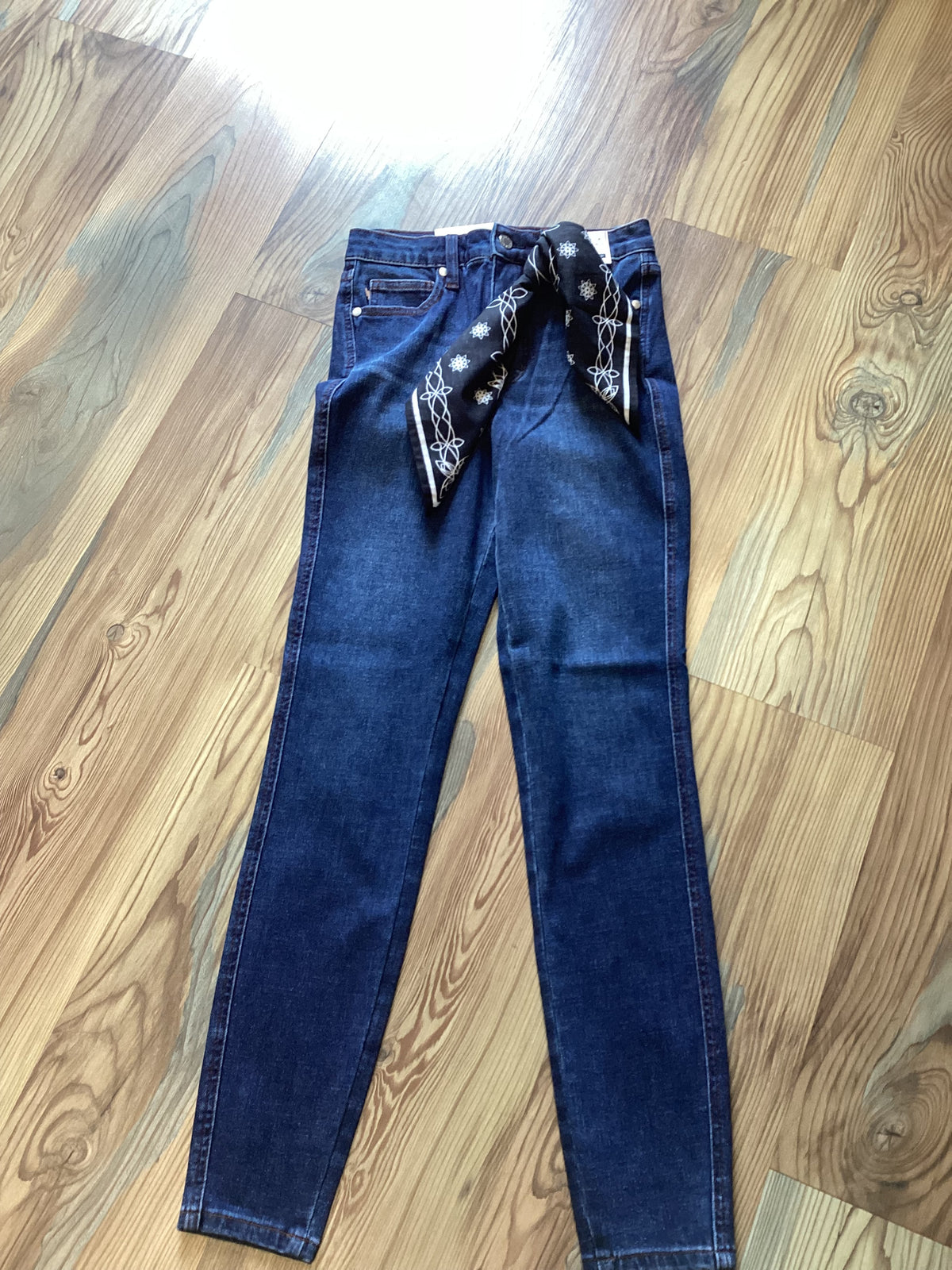 Judy Blue High Waist Bandana Skinny