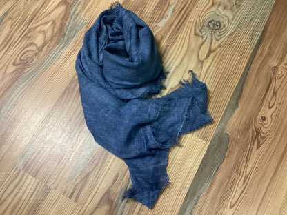 Blue Muted Scarf