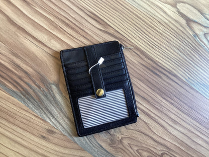 Black New Penny Mini Travel Wallet