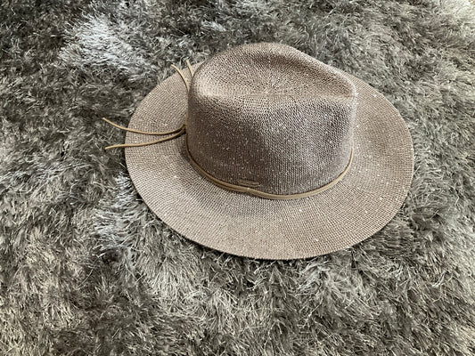Grey Sparkle Safari Hat