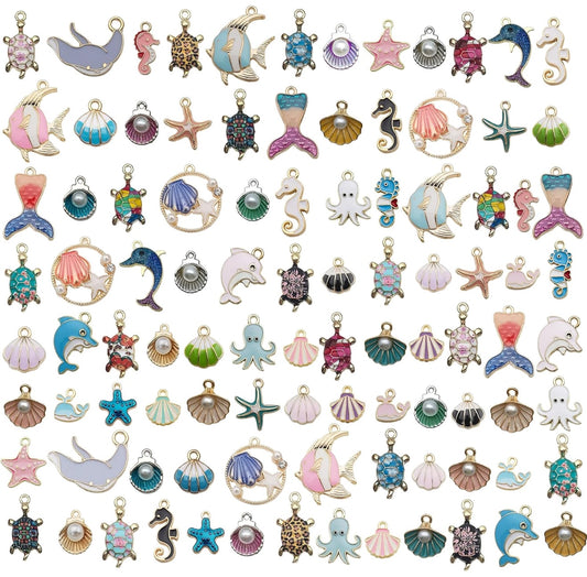 Novelity Shell Novelty Charms – The Teal Tail