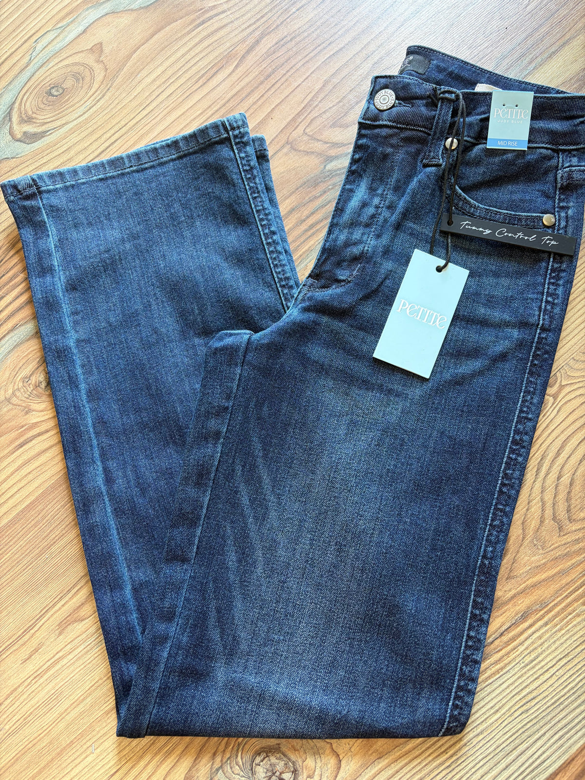 Judy Blue Dark Mid Rise Petite