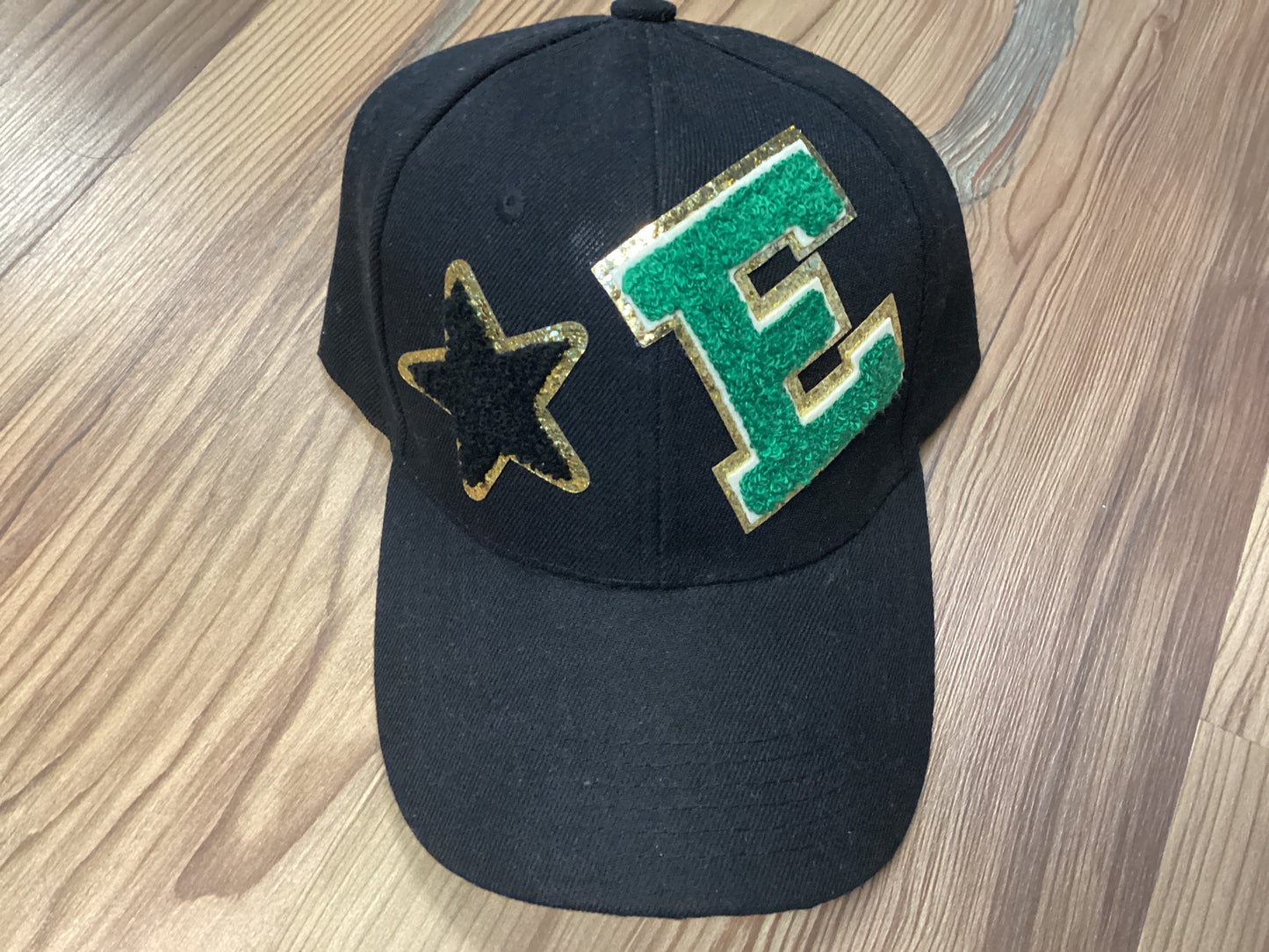 Black Custom Football Hat