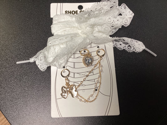 Lace Shoe Charm Set