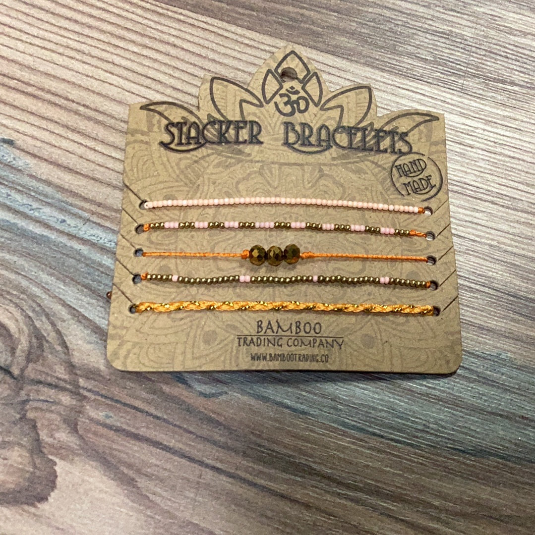 Hand Made Stacker Bracelets