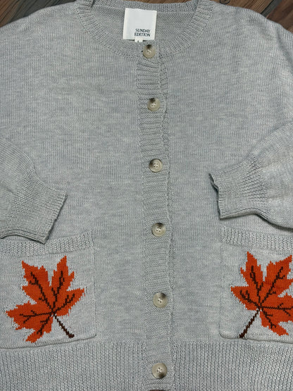 Gray Autumn Cardigan