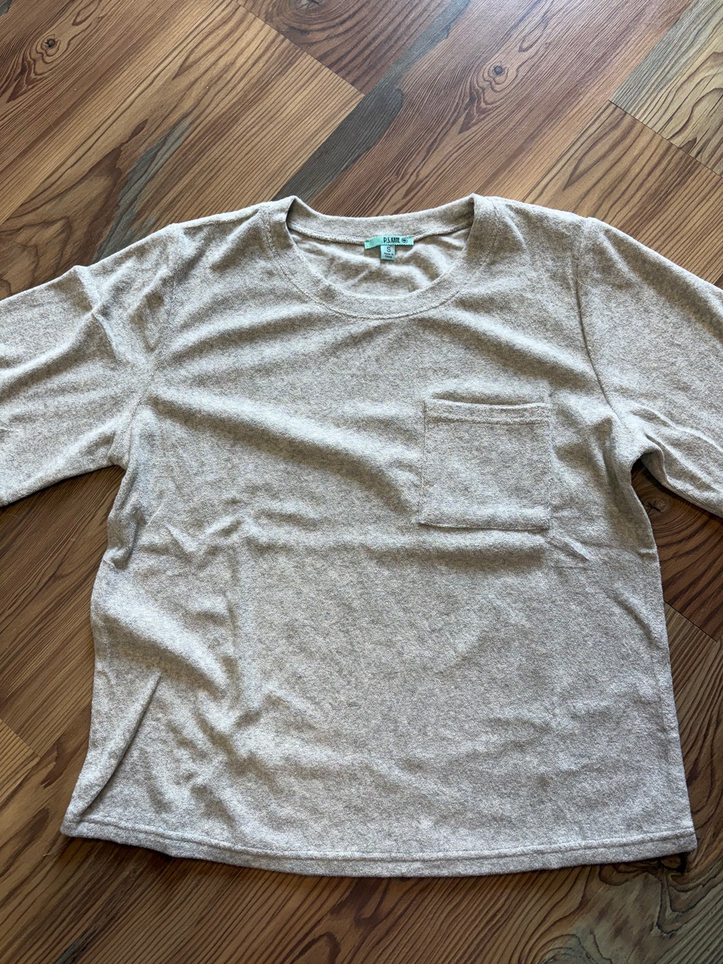 Grey Terry Crop T
