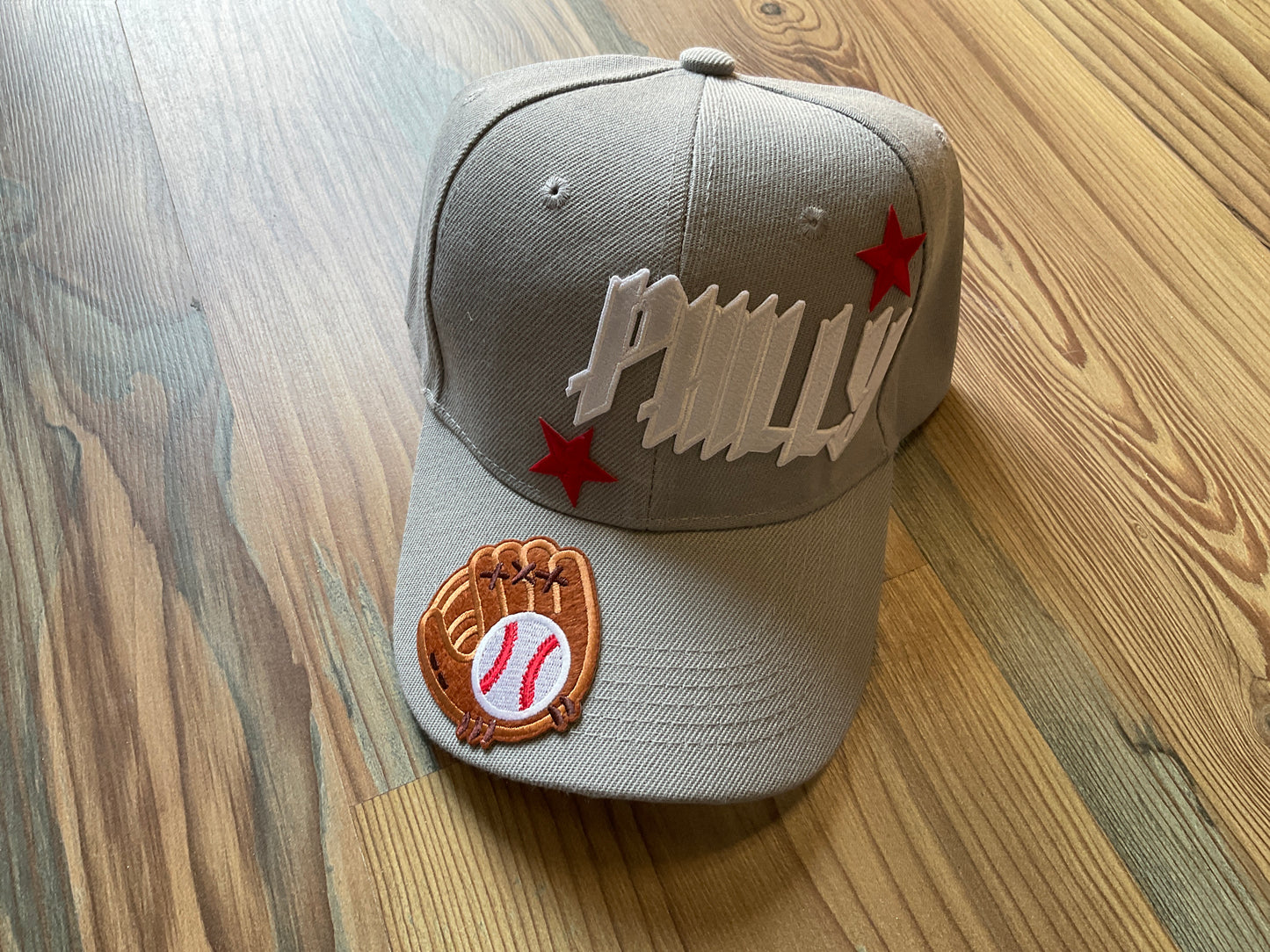 Grey Custom Baseball Team Cap