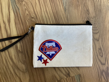 Baseball Custom Zip Pouch