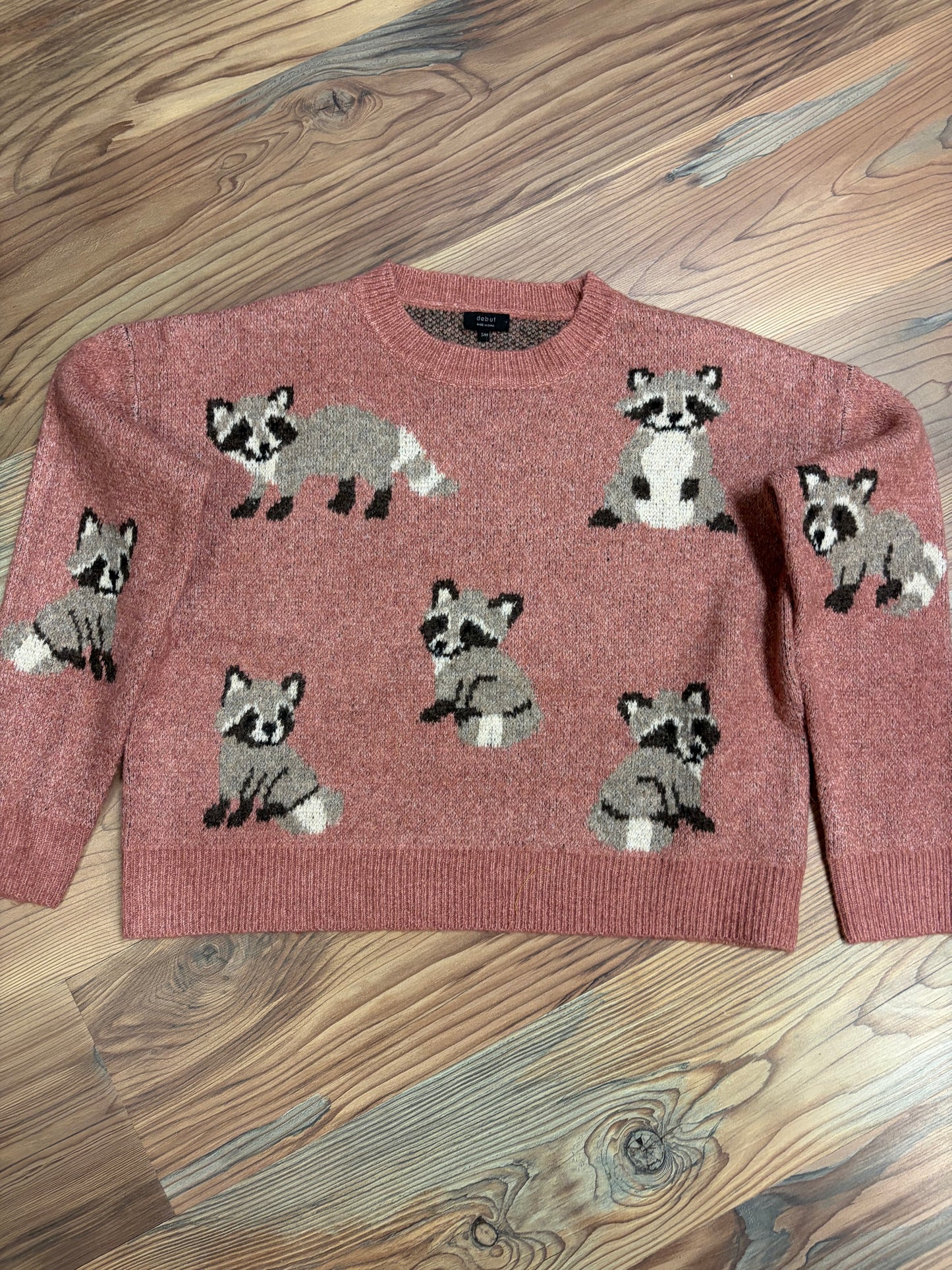 Raccoon Mauve Knit