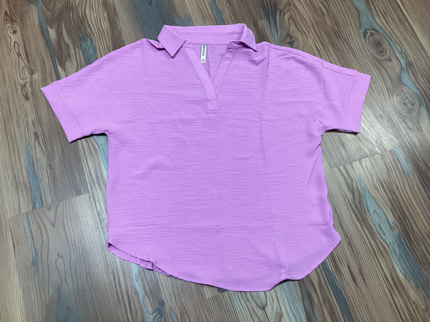 Lilac Collared Dear Scarlett Blouse