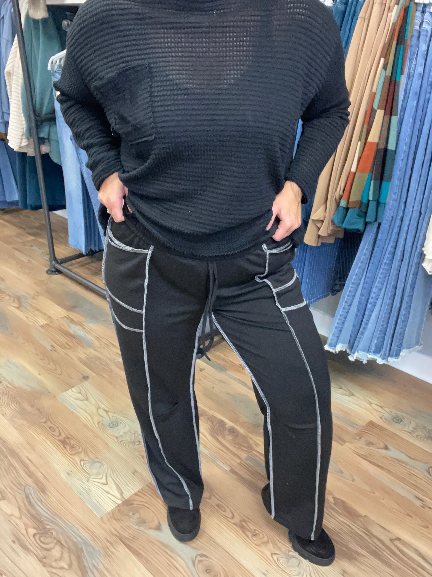 Double Pocket Draw String Pant