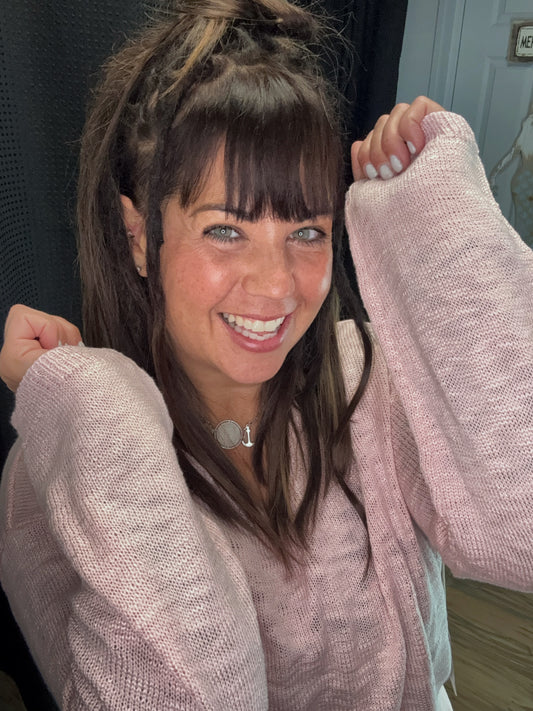 Light Pink Summer Knit