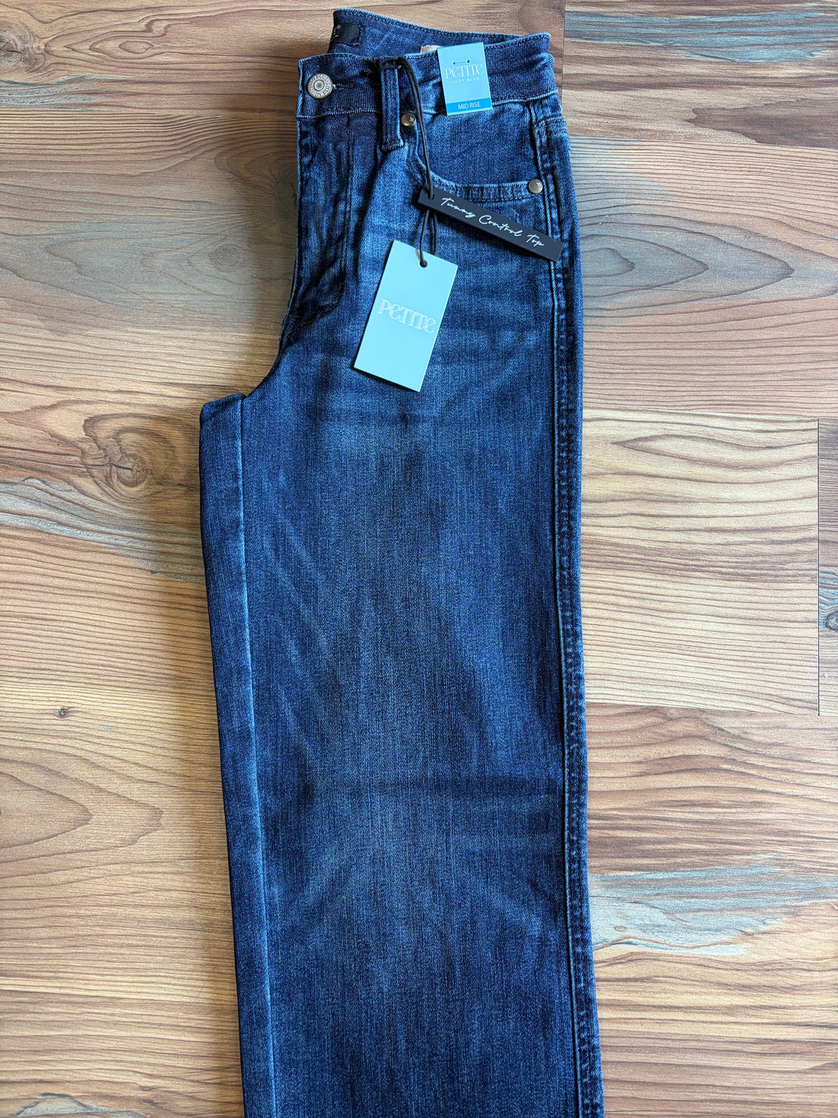 Judy Blue Dark Mid Rise Petite