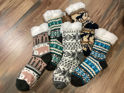 Winter Slipper Socks