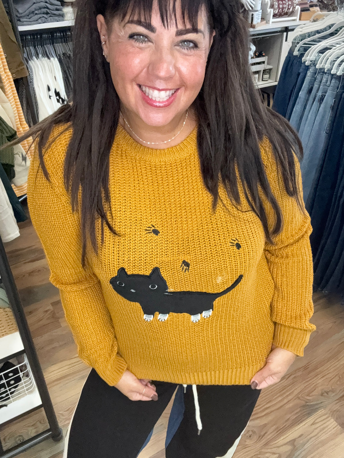 Scaredy Cat Sweater