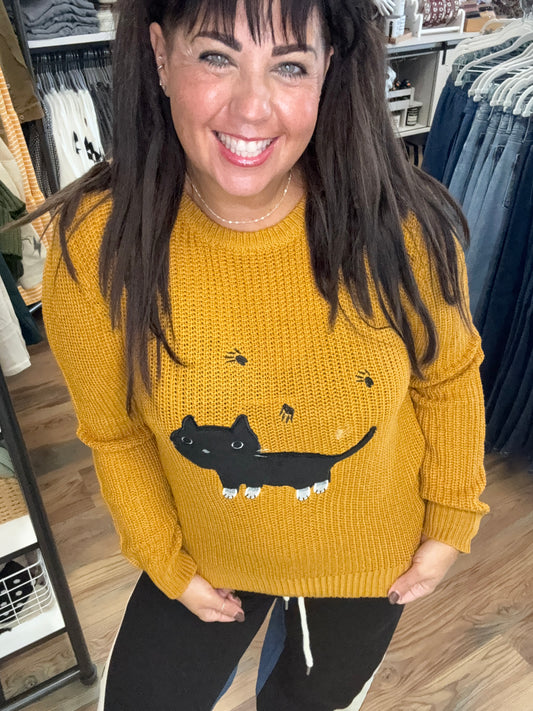 Scaredy Cat Sweater