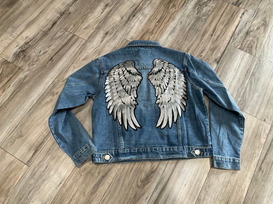 Wings Jean Jacket