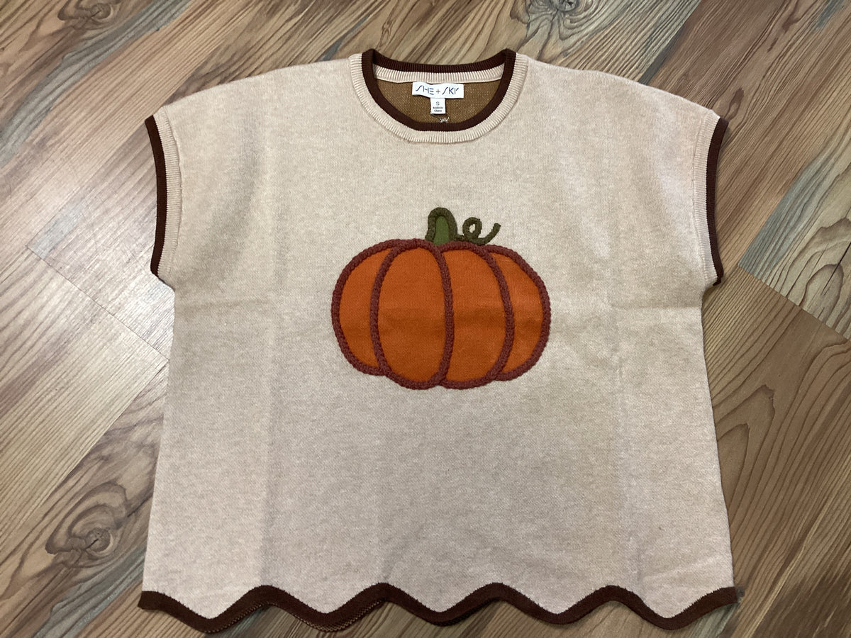 Mocha Pumpkin Cap Sleeve