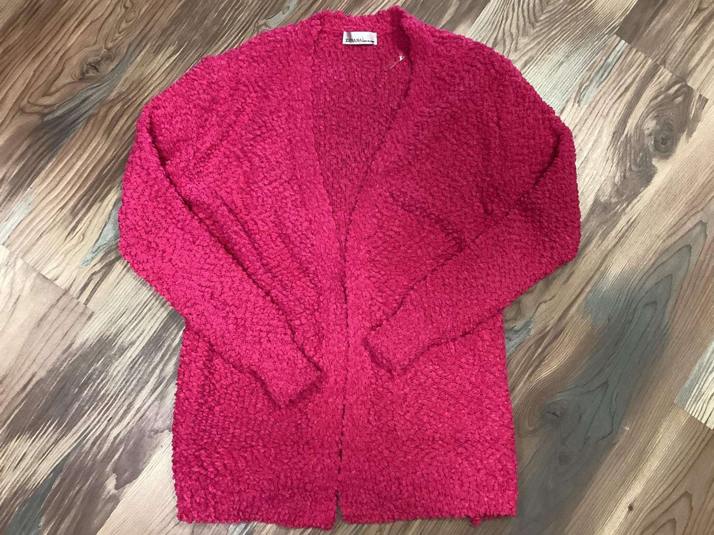 Hot Pink Popcorn Cardi