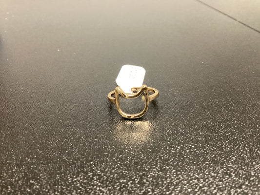 Gold Cat Face Ring