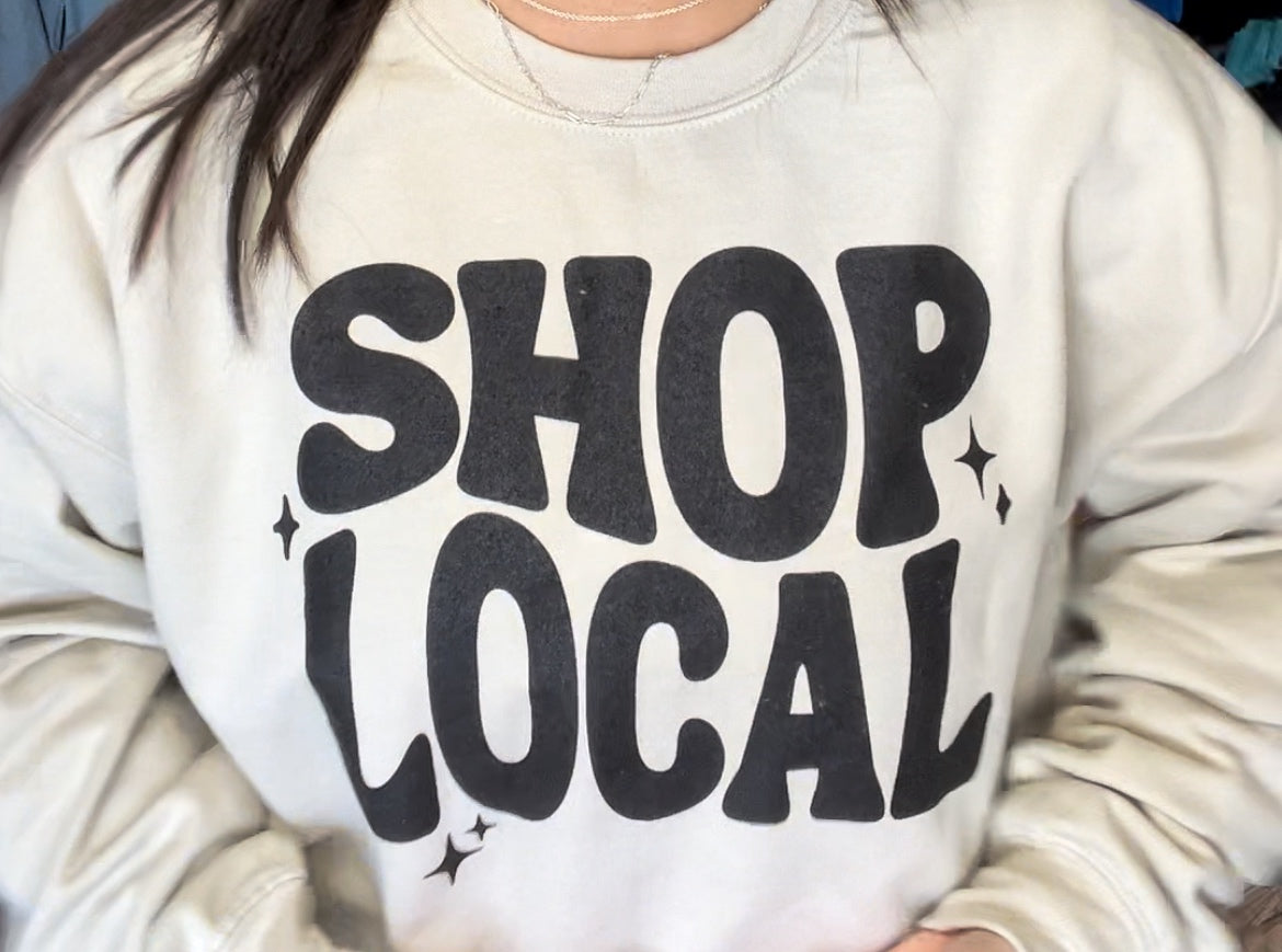 Shop Local Vanilla Crewneck