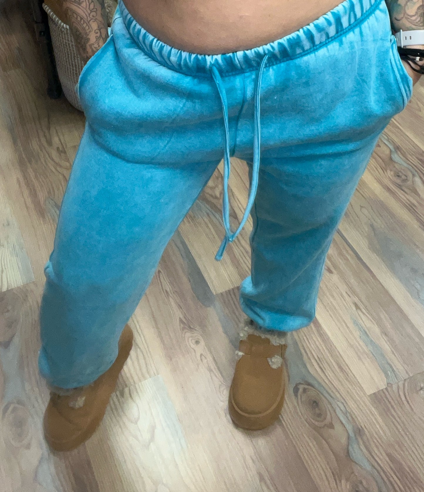 Light Teal Jogger