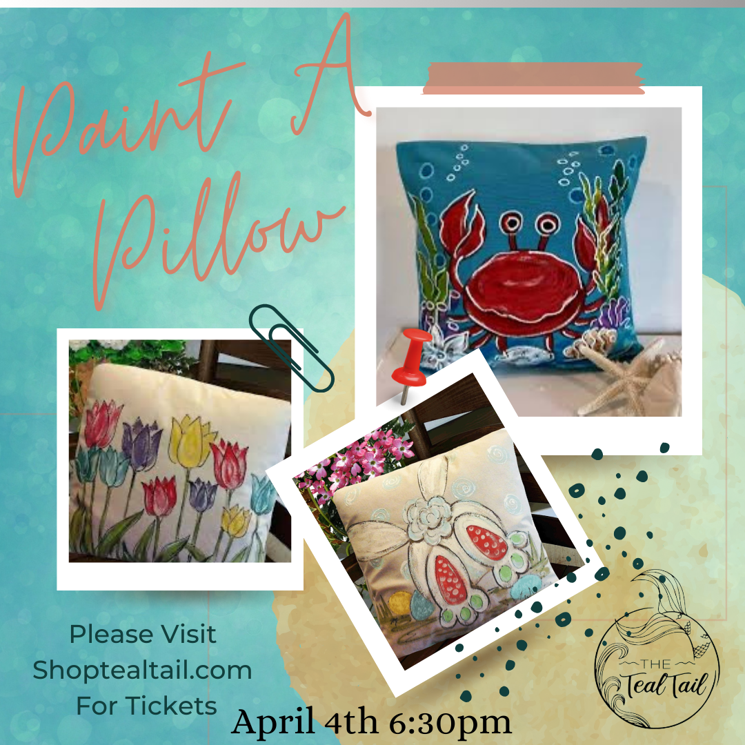 Paint A Pillow DIY Class