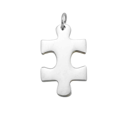 Stainless Steel Puzzle Piece