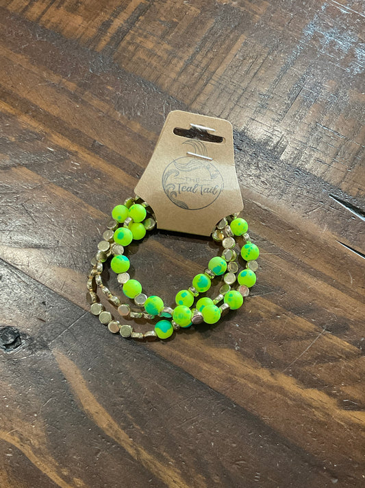 Neon Green Bracelet